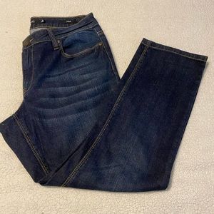 Max Jeans Crop Dark Denim Size 8